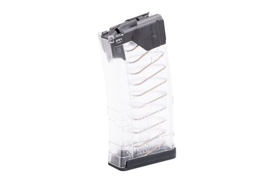 Textured body of the L5AWM Gen 2 magazine improves grip
